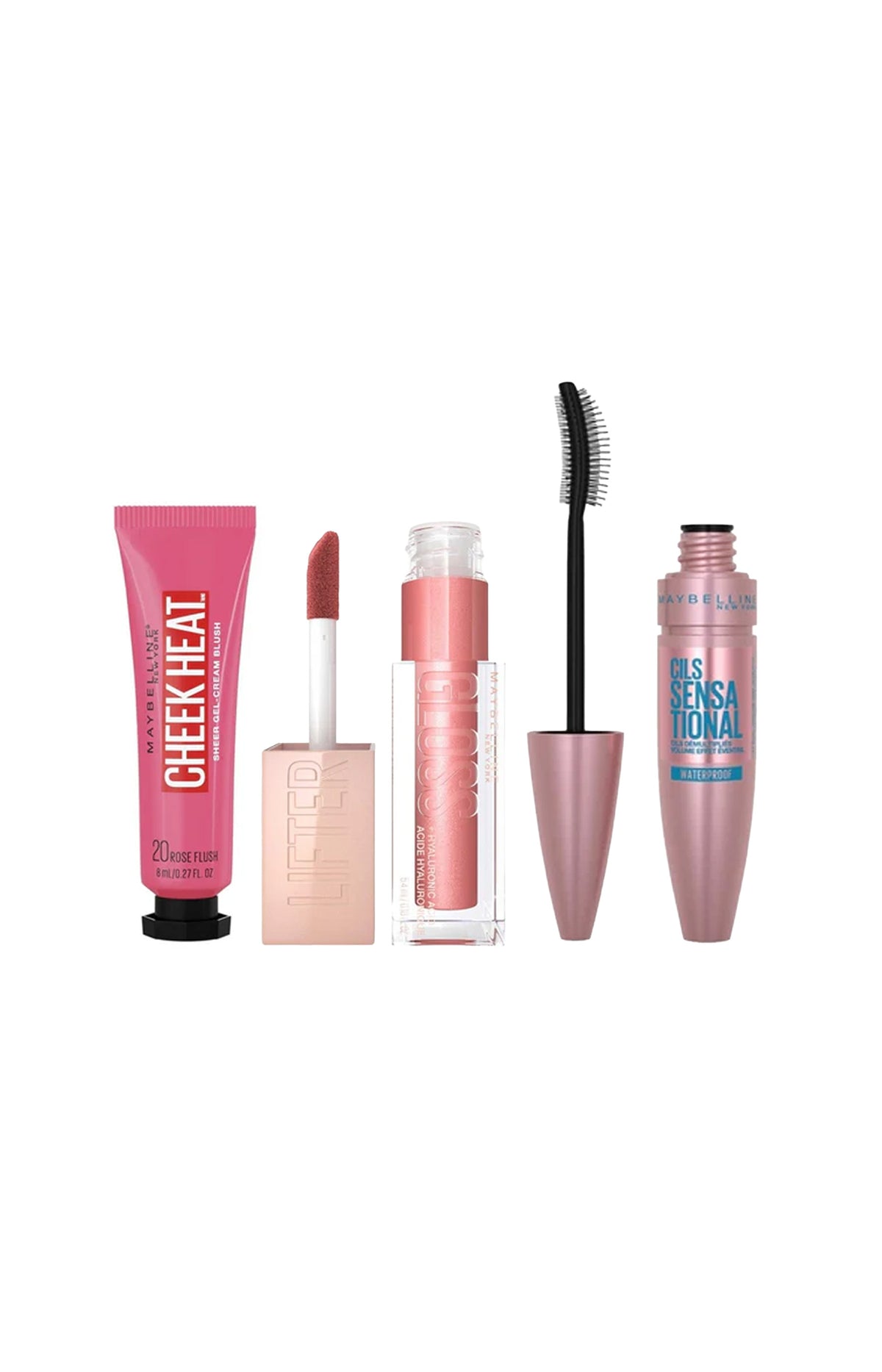 Lot perfecteur - Blush, mascara & gloss - 3 unités