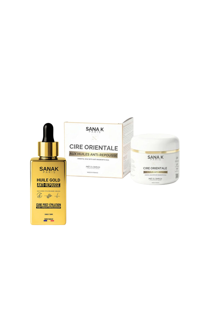 Duo anti repousse - huile & cire orientale 700 g
