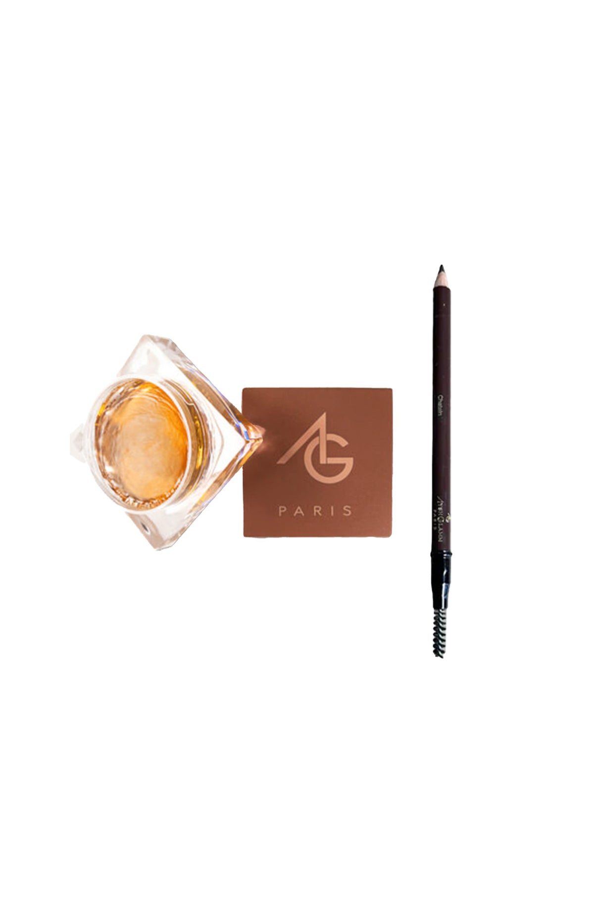 Duo regard - Gel & crayon à sourcils - Chatain