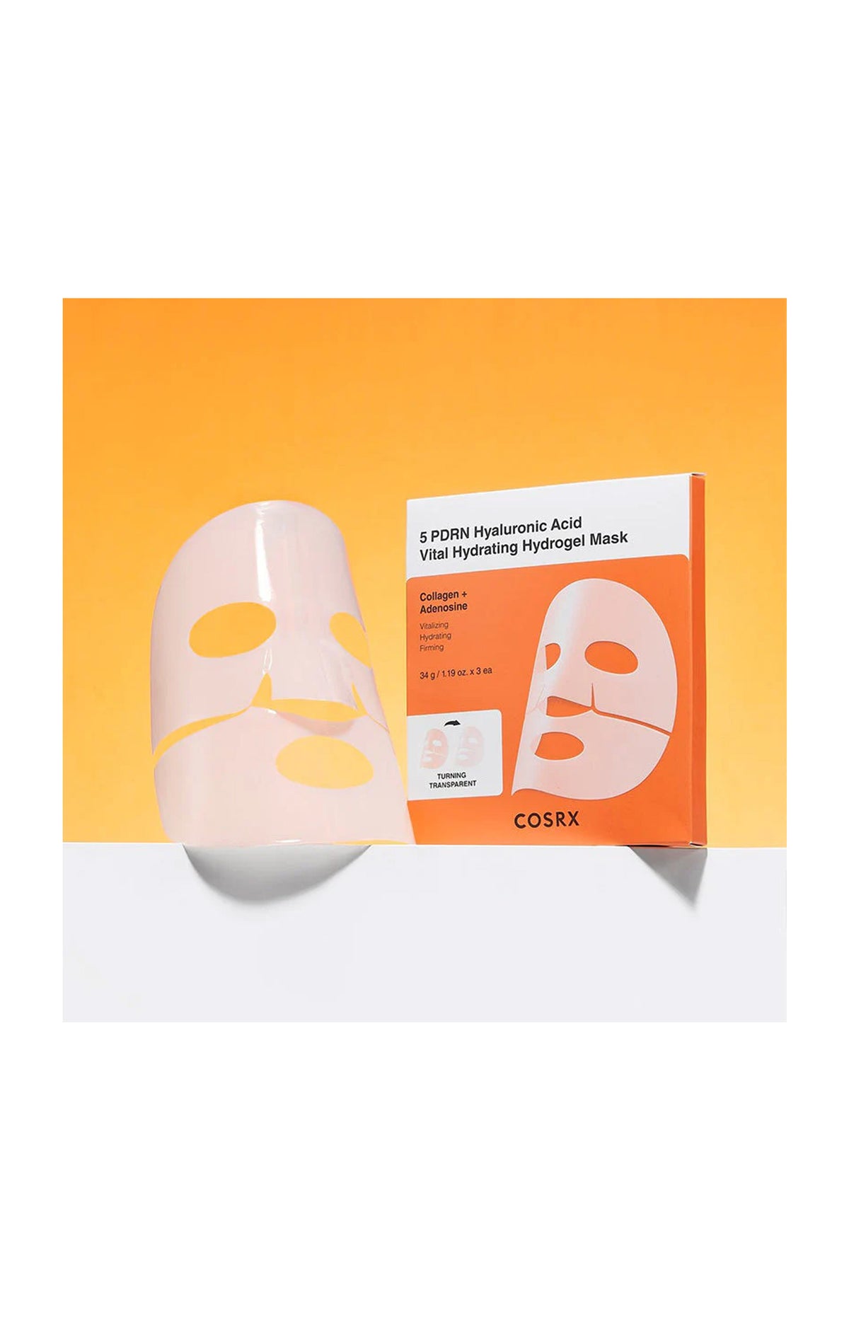 Masque hydrogel raffermissant - PDRN & acide hyaluronique - 1 unité