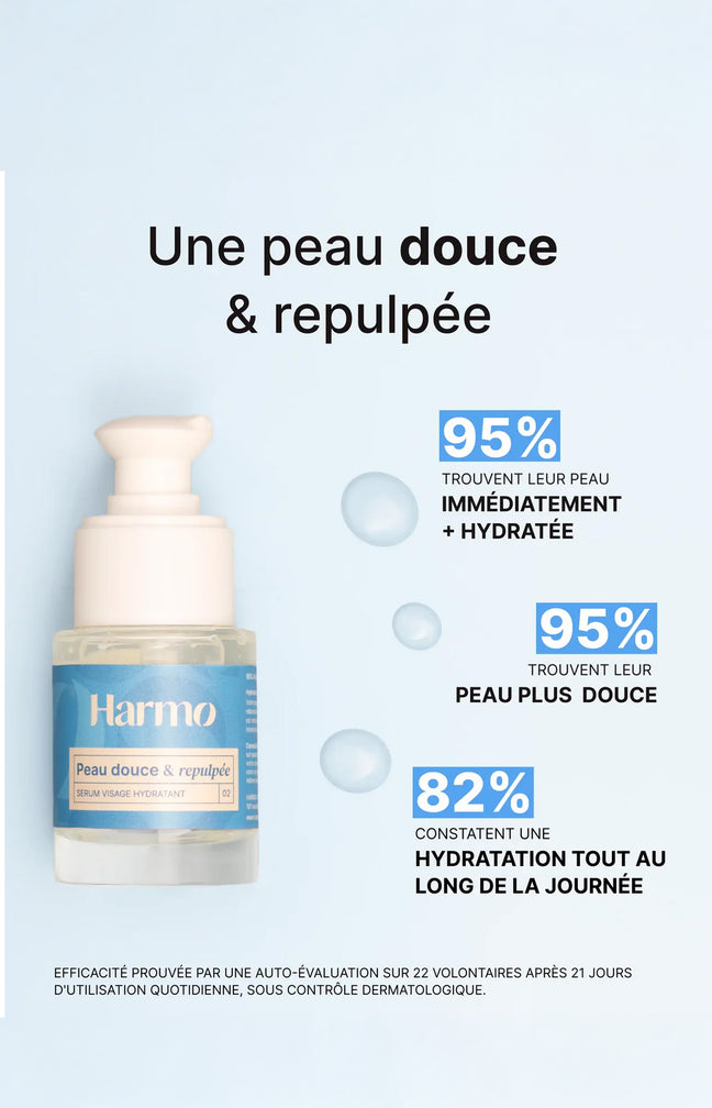Sérum hydratant - Acide hyaluronique & vitamine E - Visage - 30 ml