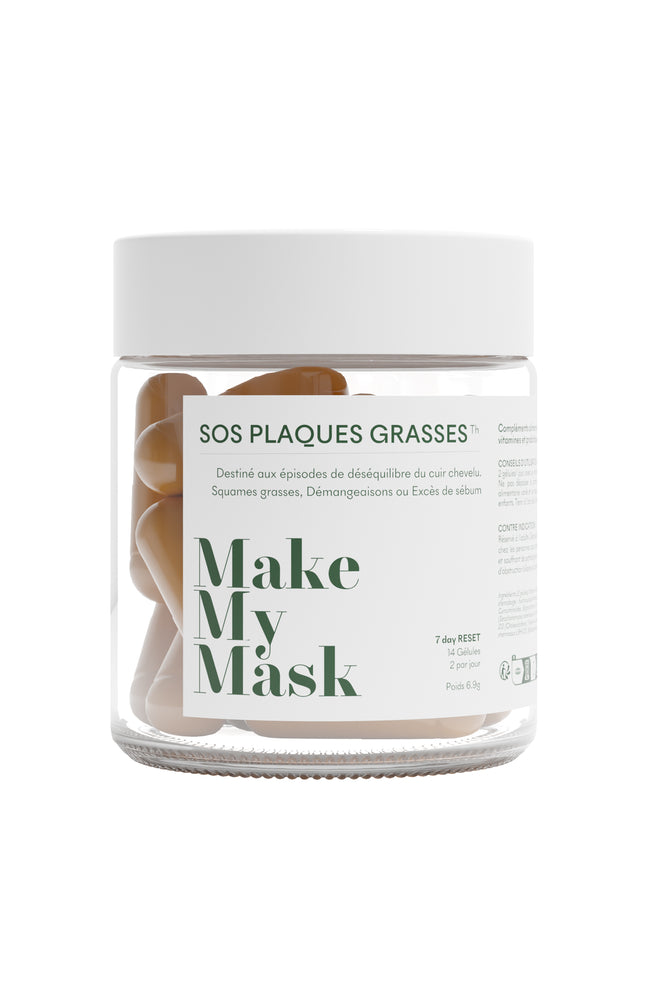 Cure - Compléments SOS squames grasses - 14 jours