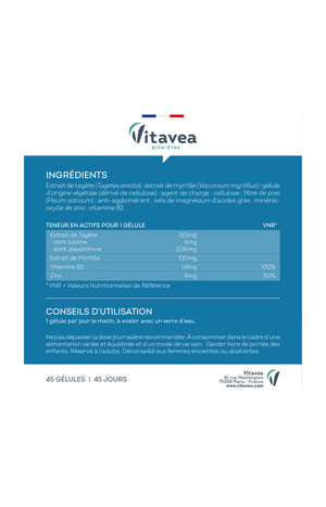 Cure confort oculaire - Zinc & vitamine B2 - 45 jours