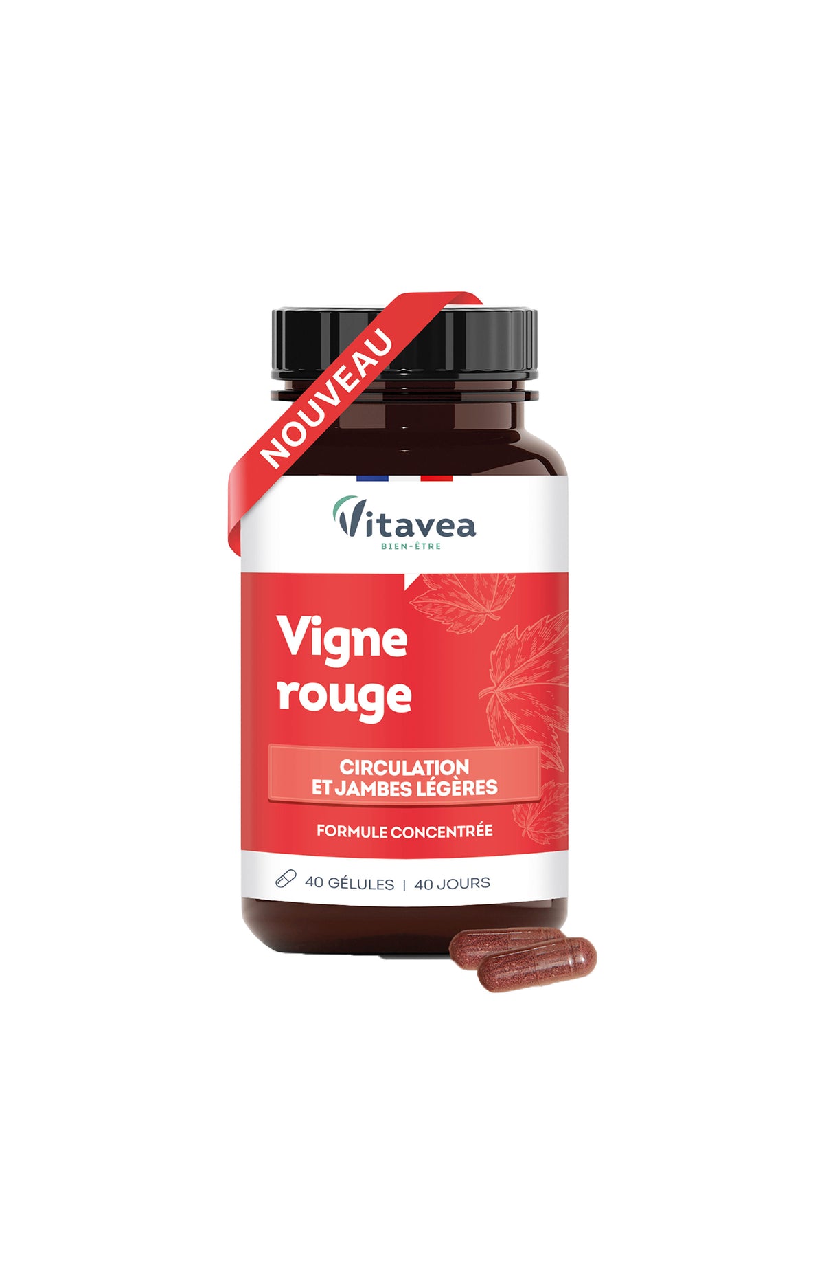 Cure circulation sanguine - Vigne rouge - 4 mois
