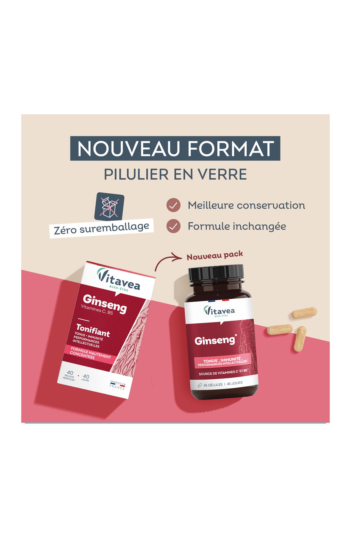 Cure tonus - Ginseng - 45 jours