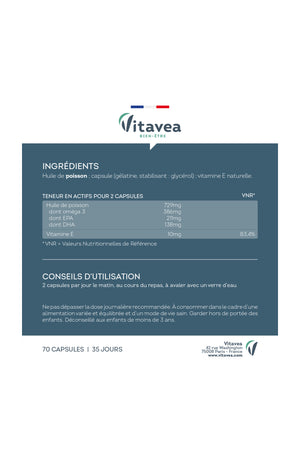 Bien-être cardovasculaire - Oméga 3 - 35 jours