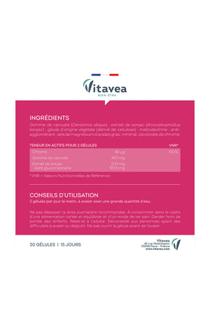 Cure coupe-faim - Caroub & konjac - 15 jours