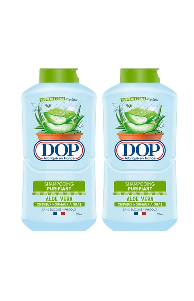 2 shampoings - aloe vera - 310 ml