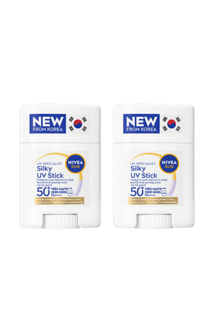 2 sticks de protection UV - Visage - SPF 50+ - 15 g