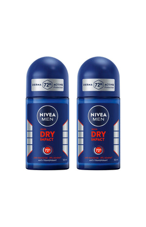 2 déodorants bille anti-transpirants - Dry Impact 72 h - 50 ml