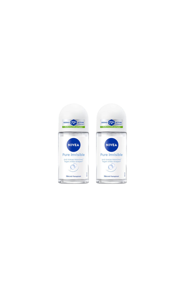 2 déodorants bille 72 h - Pure Invisible - 50 ml