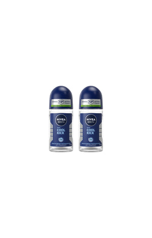 2 déodorants bille 72 h - Cool Kick - Homme - 50 ml