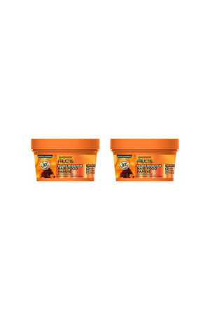 2 masques réparateurs - Hair Food Papaye - 320 ml