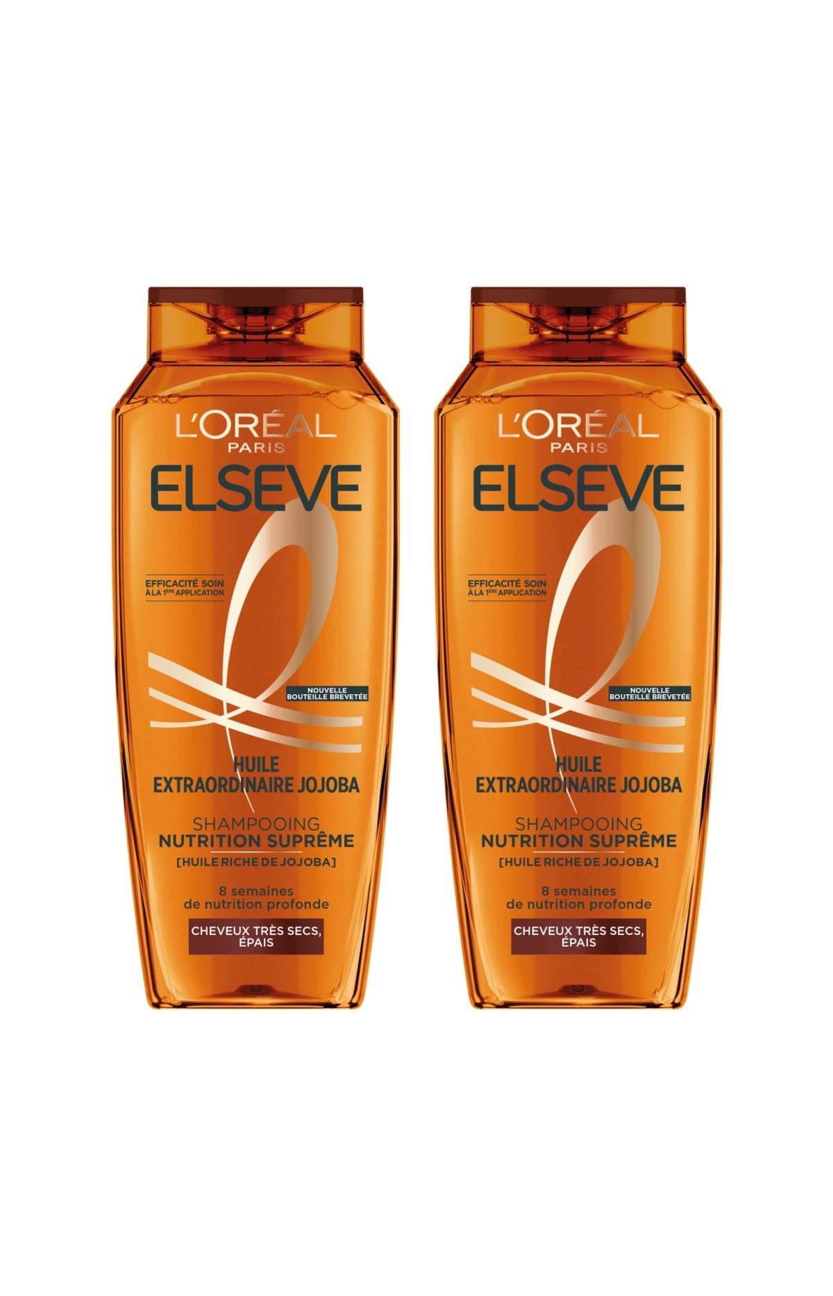2 shampoings Huile Extraordinaire Jojoba - 250 ml