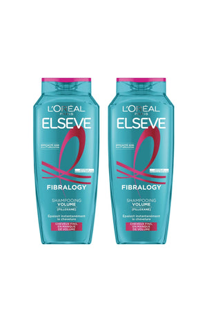 2 shampoings Fibralogy - Cheveux fins - 300 ml
