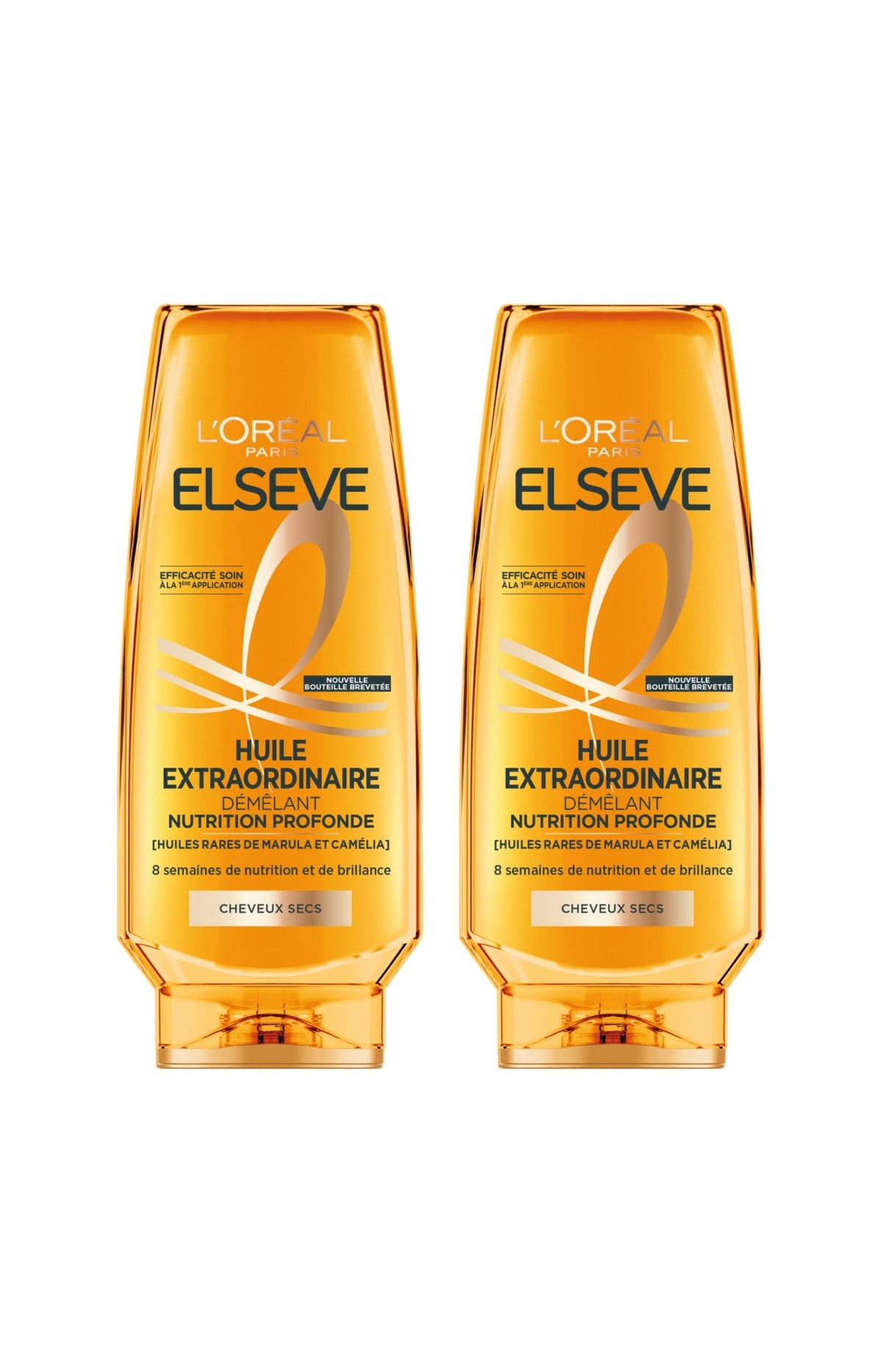 2 après shampoings - Huile Extraordinaire - Cheveux secs - 200 ml