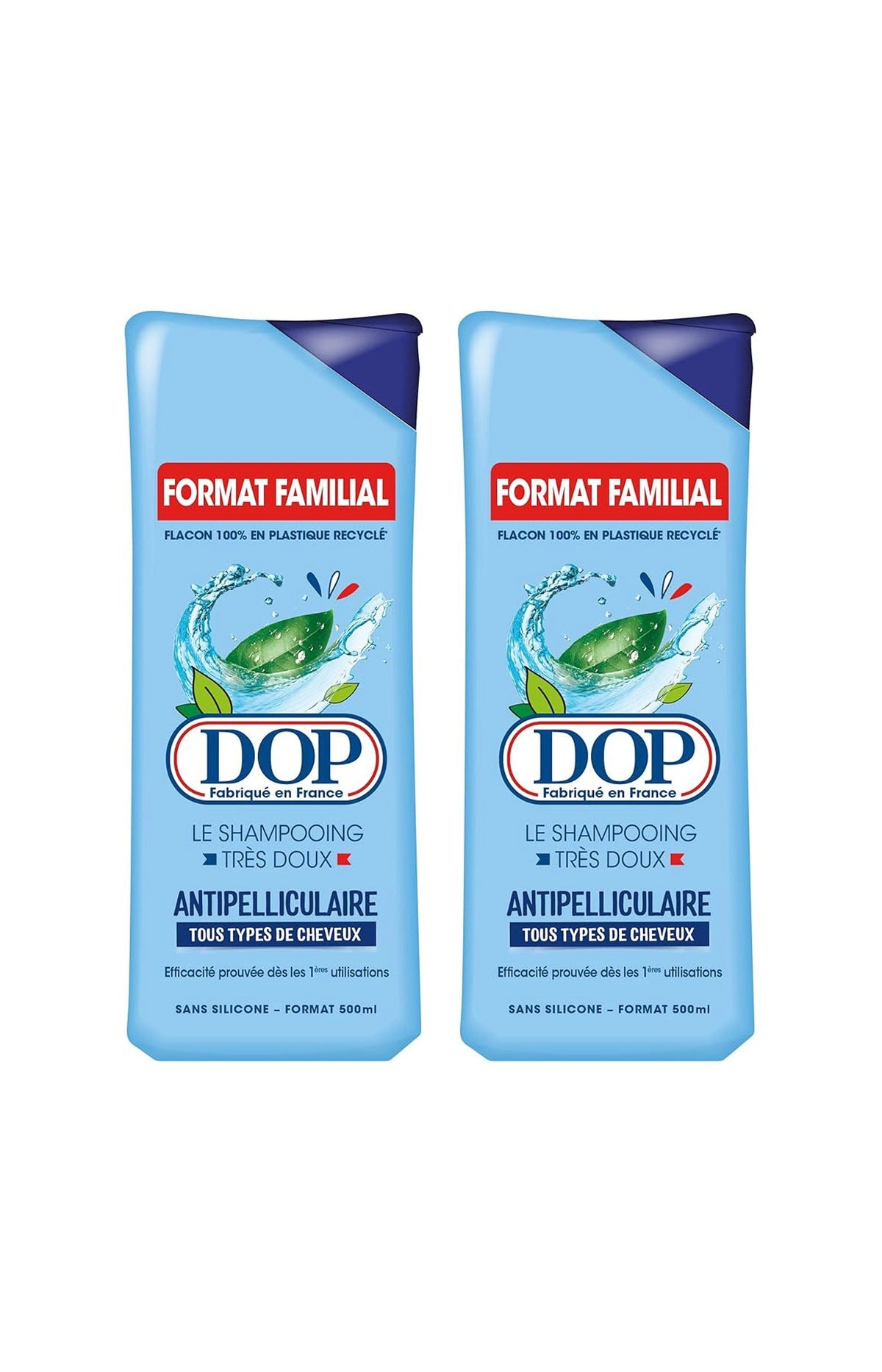 2 shampoings antipelliculaires - 500 ml