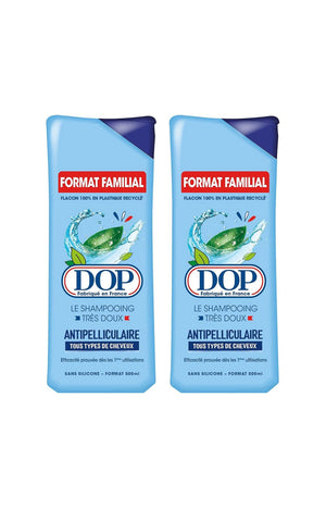 2 shampoings antipelliculaires - 500 ml