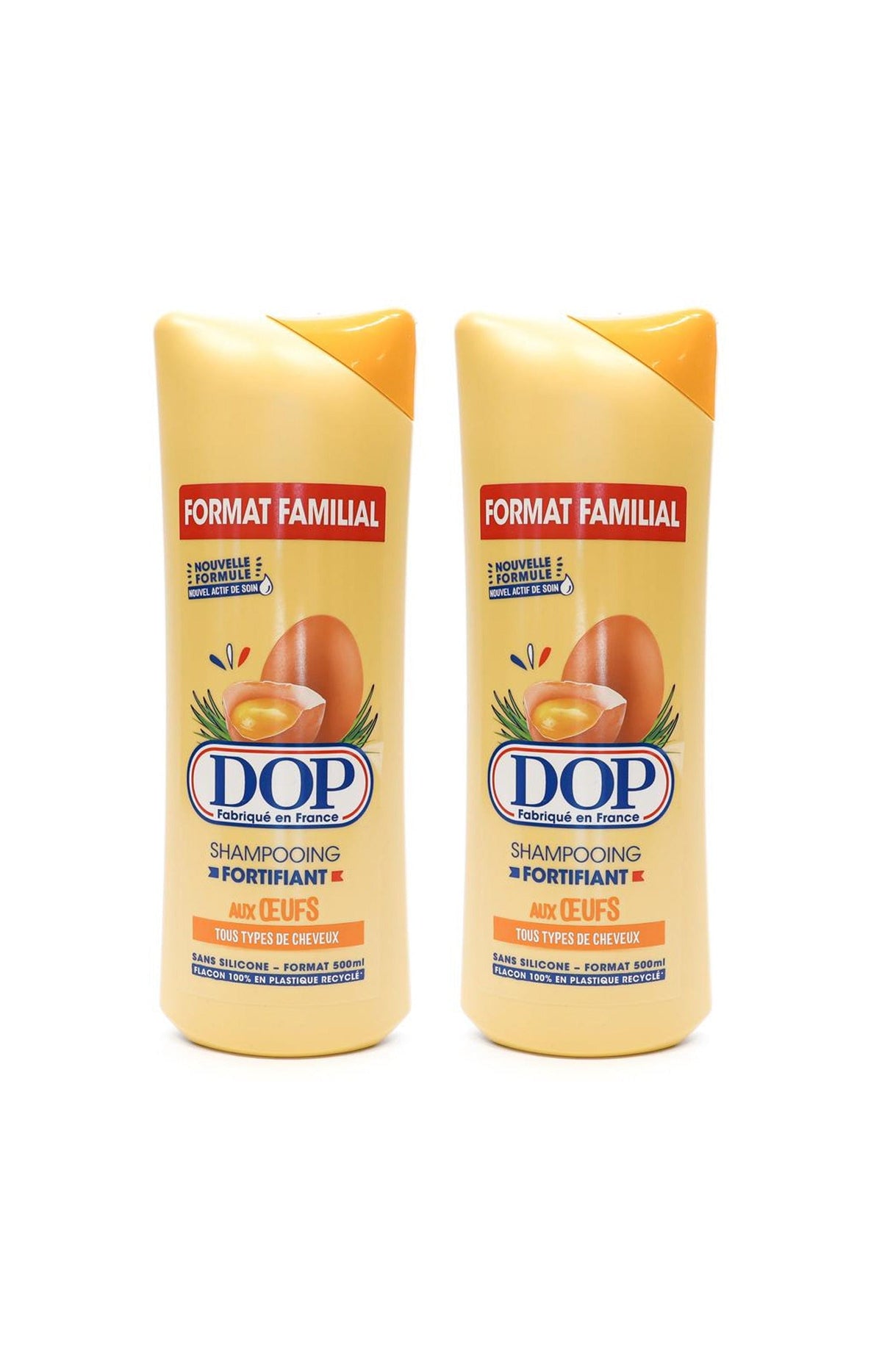 2 shampoings - Œufs - 500 ml