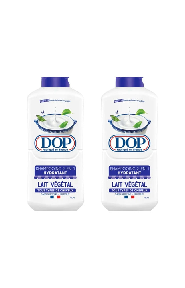 2 shampoings - 2en1 lait végétal - 480 ml