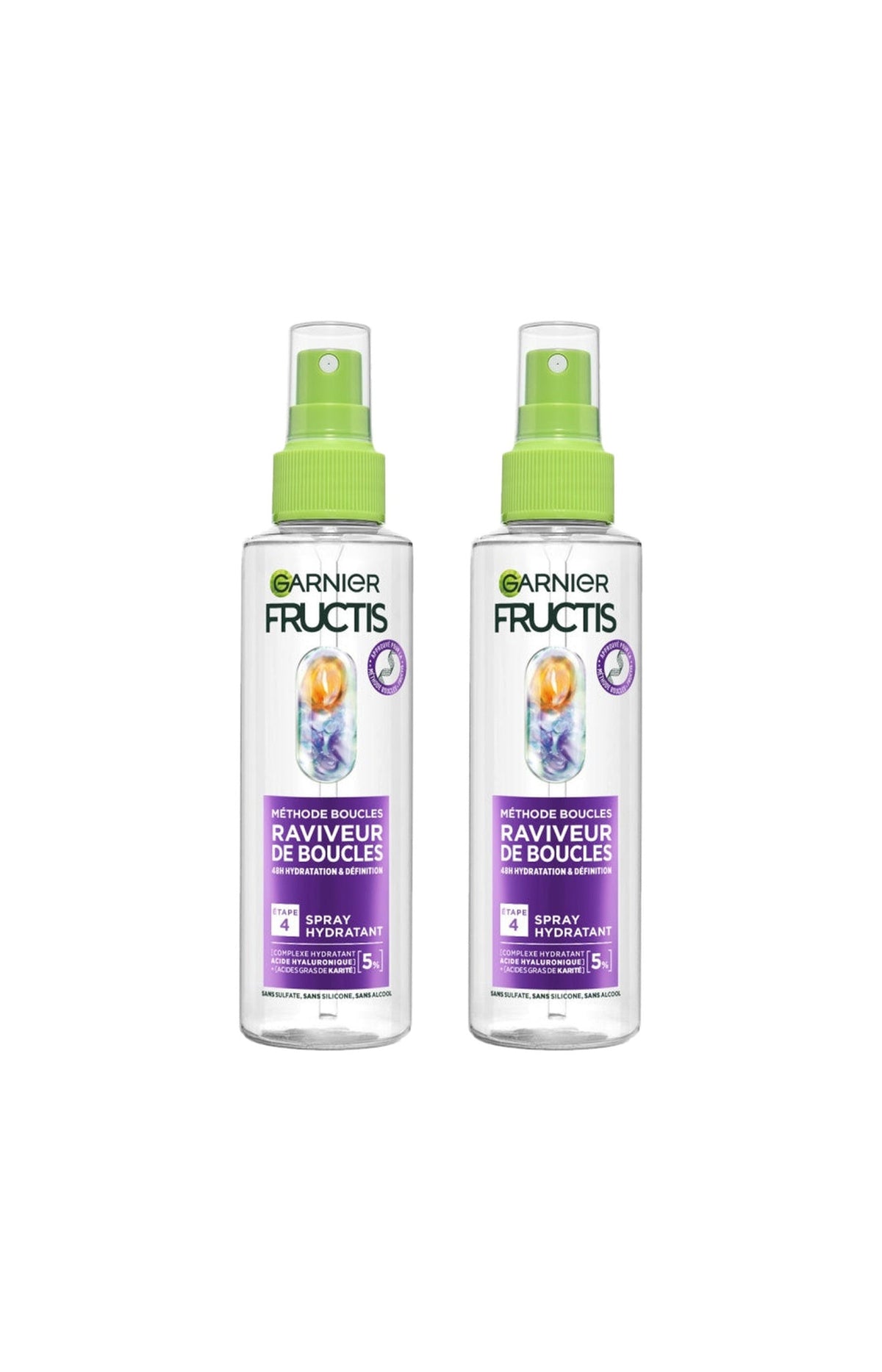 2 sprays hydratants - Méthode boucles - 150 ml