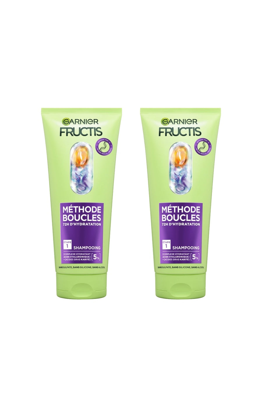 2 shampoings hydratants - Méthode boucles - 200 ml