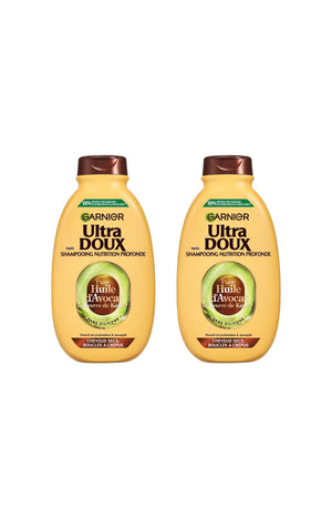 2 shampoings nutrition profonde - Cheveux secs, bouclés à crépus - 300 ml