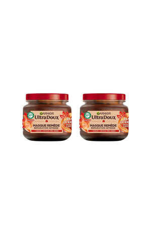 2 masques réparation intense - Cheveux très abîmés - 340 ml