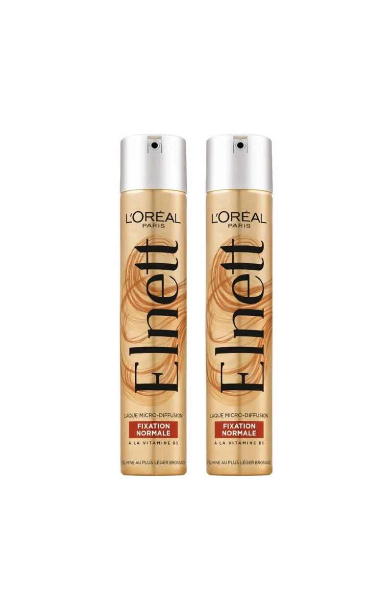 2 laques à cheveux - Fixations normales - 300 ml