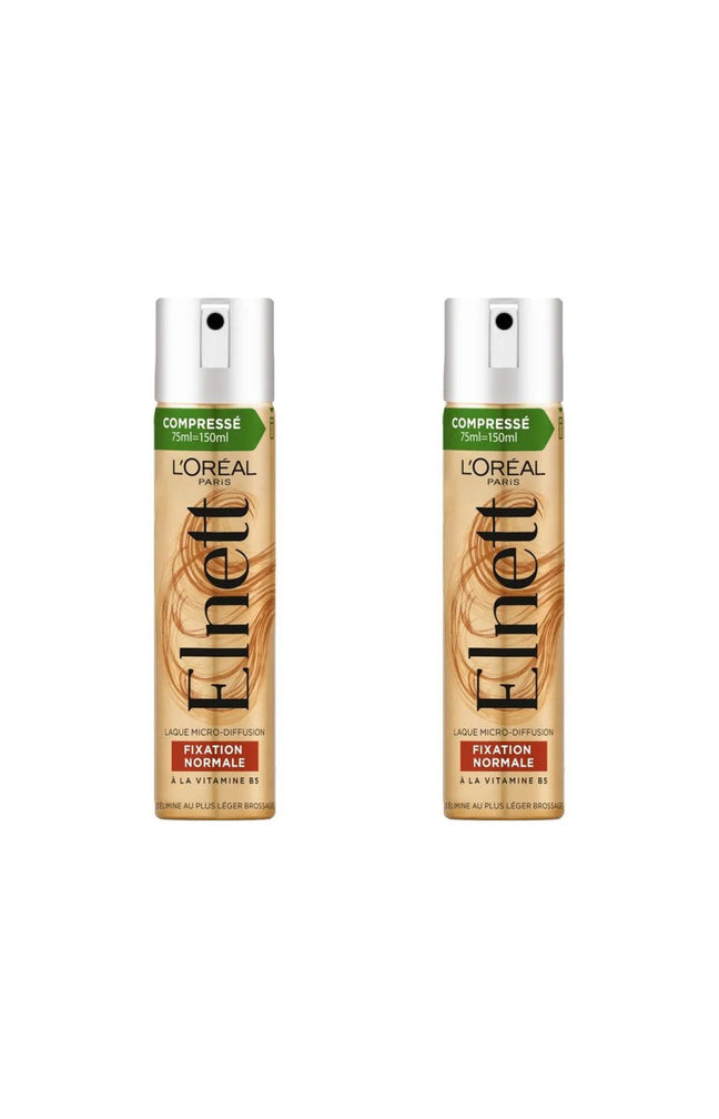 2 laques pour cheveux - Fixation normale