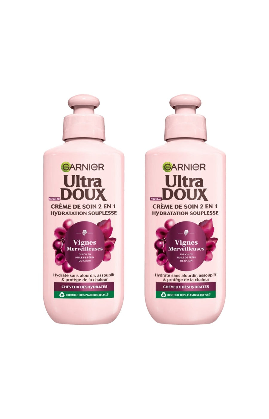 2 crèmes de soin 2 en 1 - Vignes Merveilleuses - 200 ml