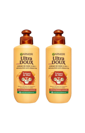 2 crèmes de soin réparation 2 en 1 - Acacia & lavande - 200 ml