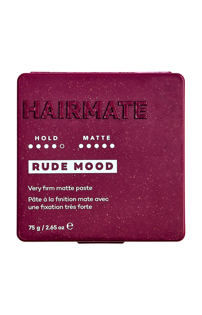 Pâte coiffante mate à tenue très forte