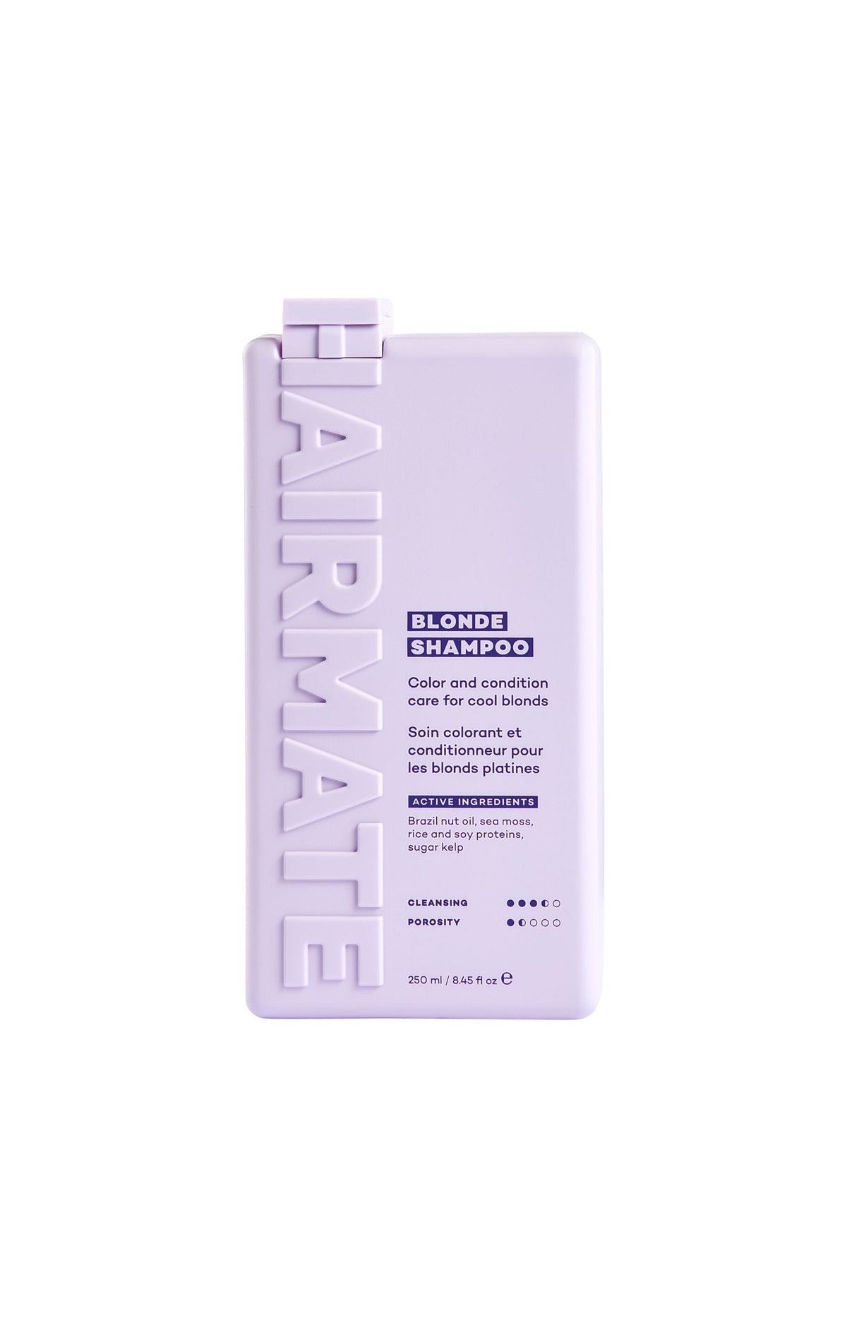 Shampoing déjaunissant pour cheveux blonds