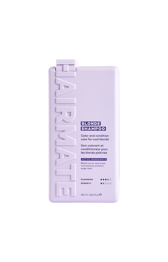 Shampoing déjaunissant pour cheveux blonds