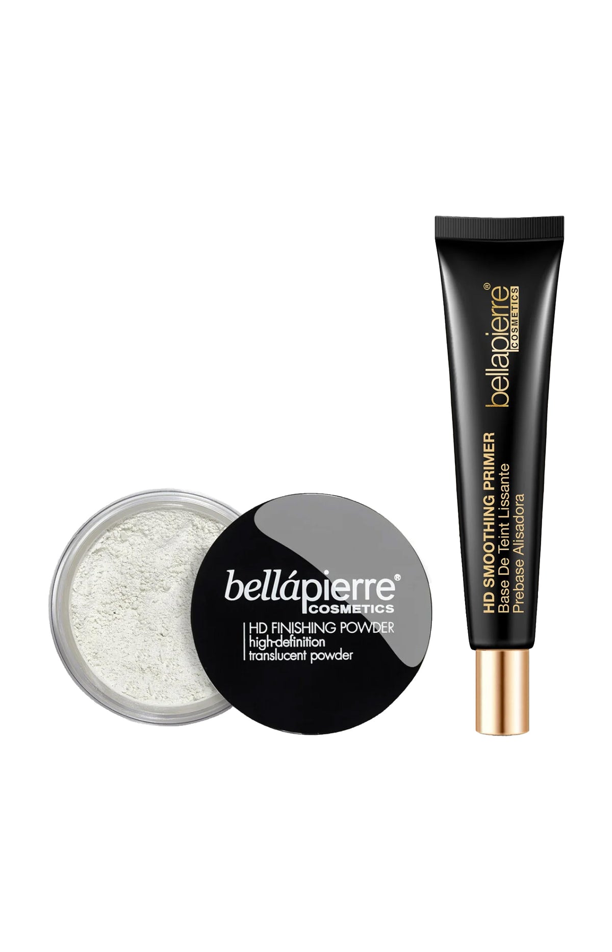 Base de teint & poudre fixatrice transparente