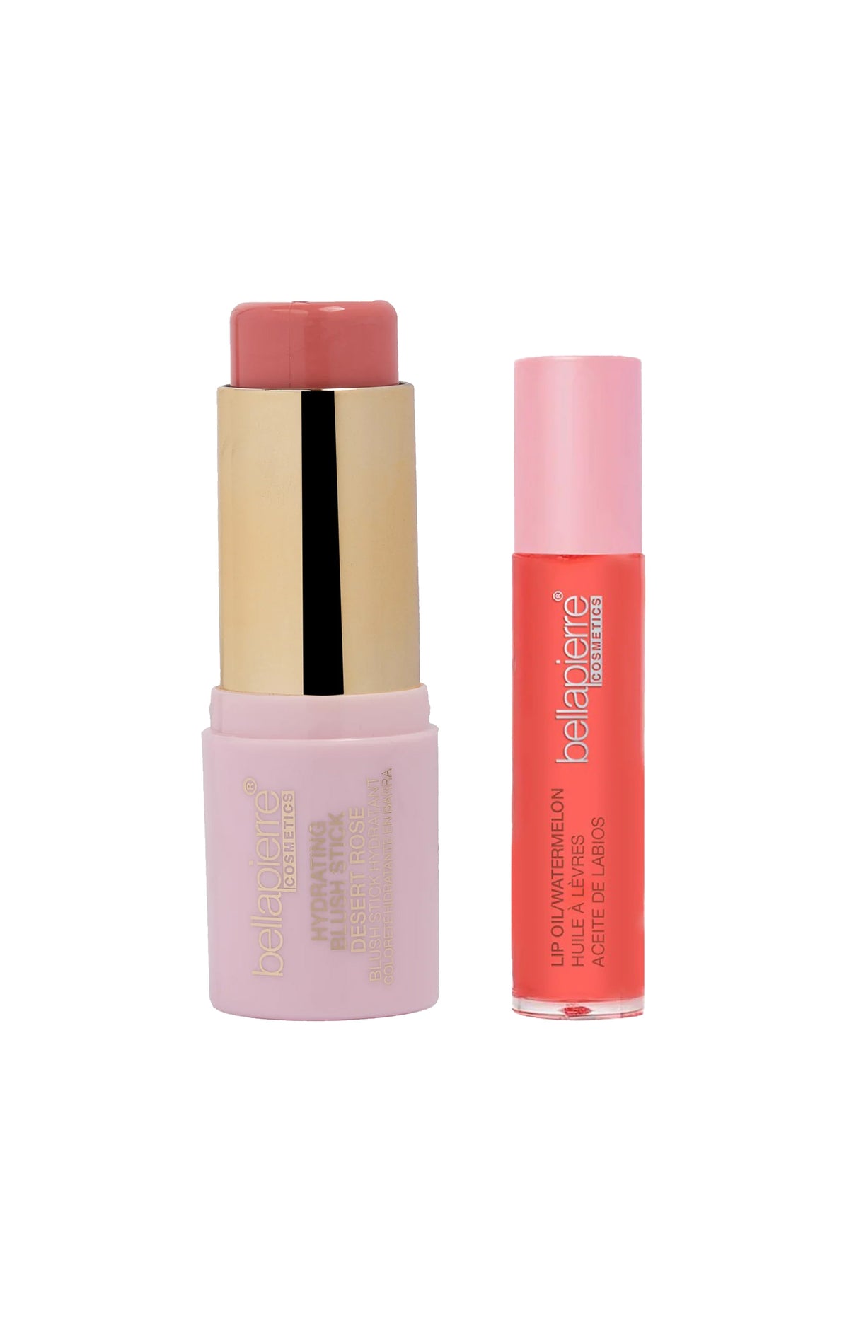 Blush stick & huile à lèvres