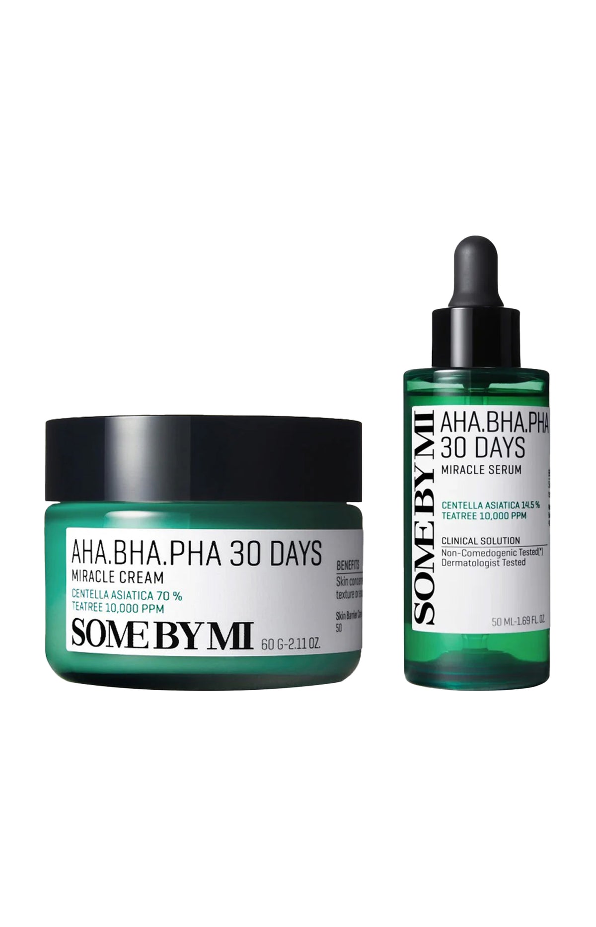 Crème miracle & sérum apaisant - AHA & BHA