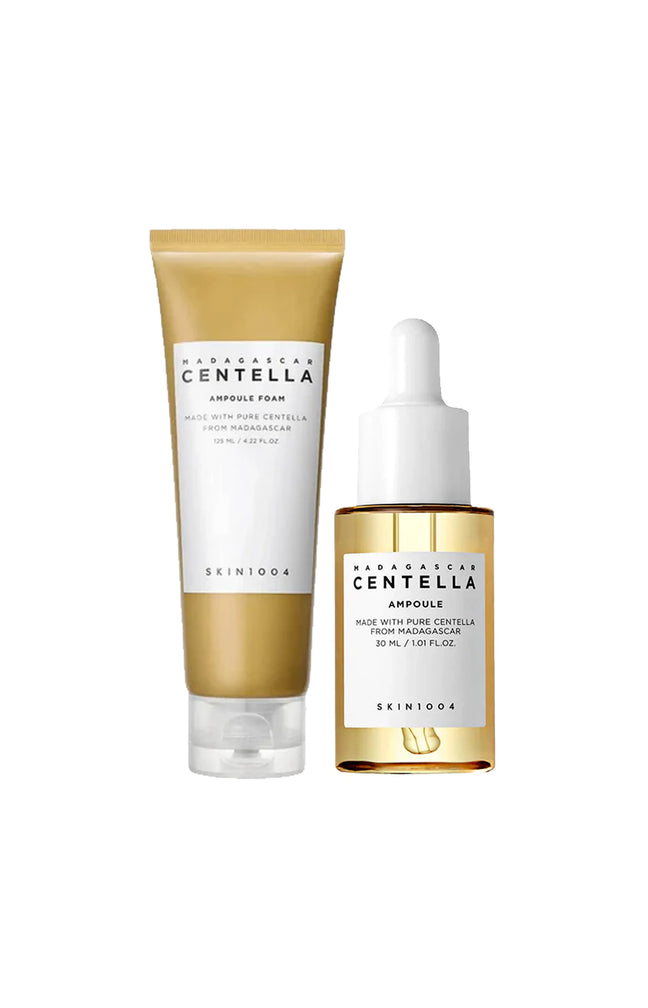 Mousse nettoyante & sérum apaisant - Centella asiatica