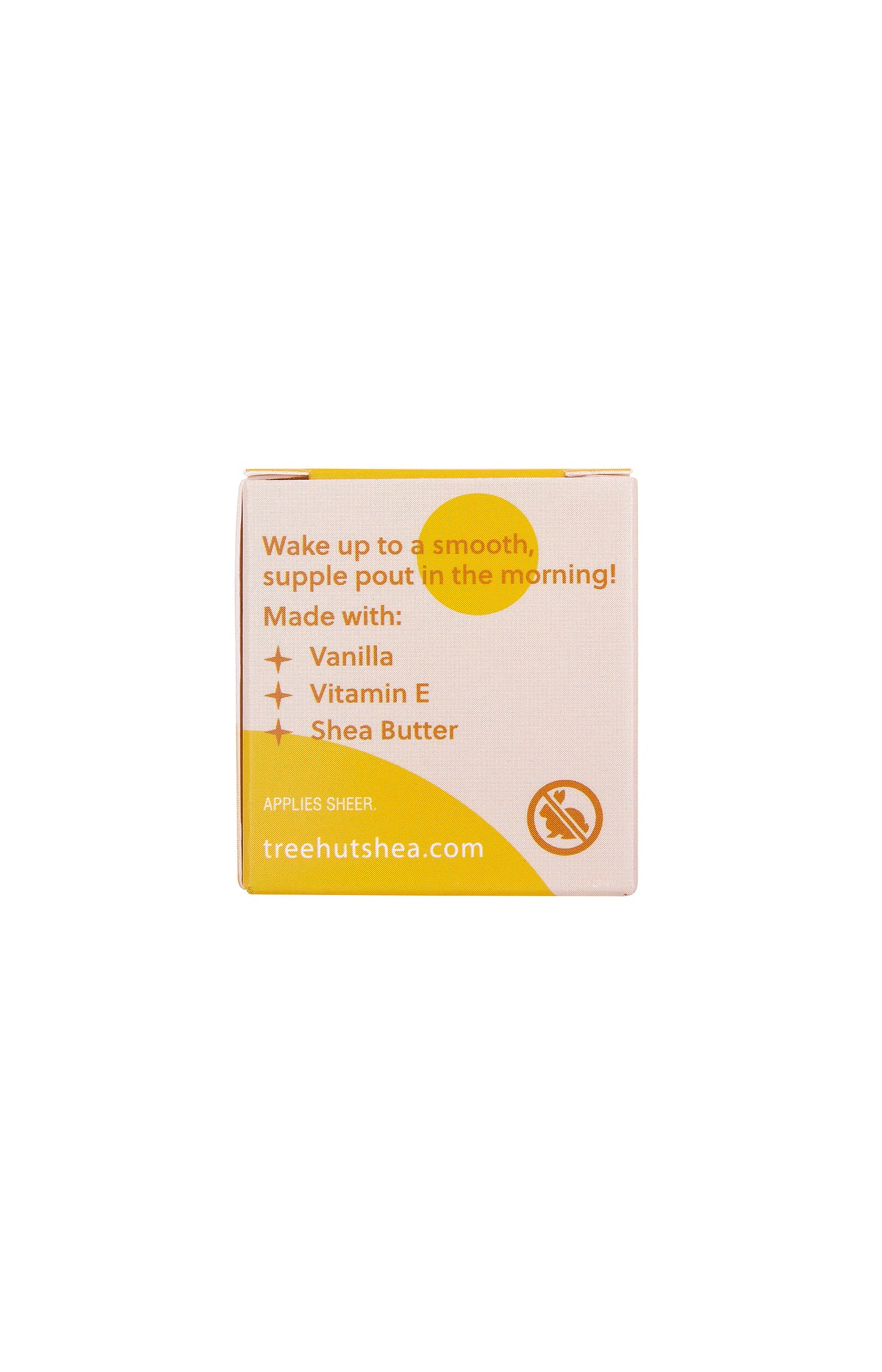 Masque de nuit pour les lèvres - Vanille