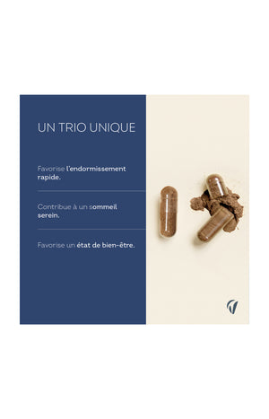 Cure endormissement rapide - Mélatonine, valériane & passiflore - 40 jours