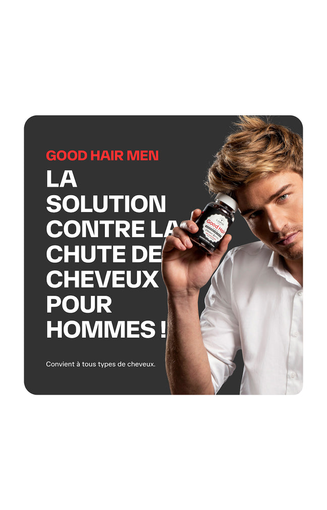 Gummies anti-chute de cheveux - Good Hair - Homme - 1 mois