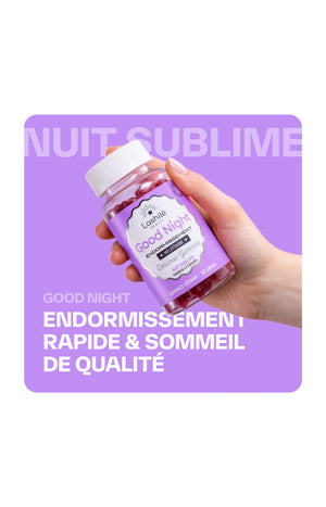 Gummies sommeil - Good night - Myrtille - 3 mois