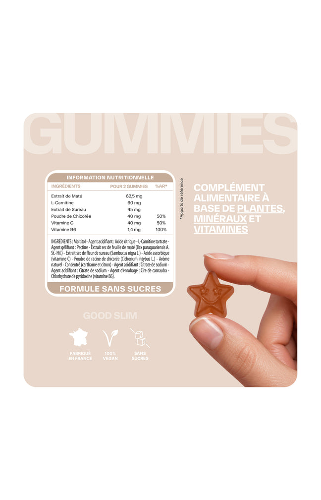 Gummies perte de poids - Ananas - 1 mois