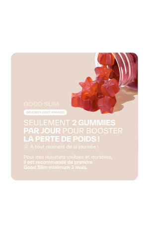 Gummies perte de poids - Ananas - 1 mois