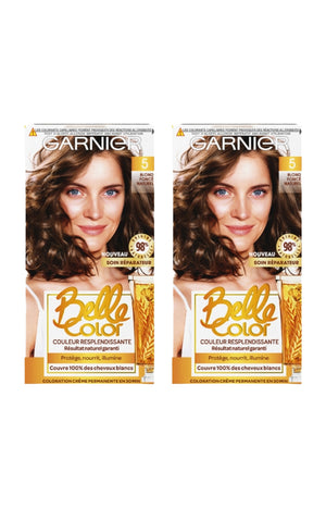 2 colorations permanentes - 05 blond foncé naturel