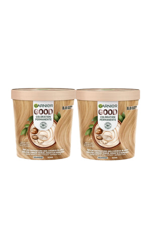 Coloration permanente 8.0 - Blond Miel sans ammoniaque x 2