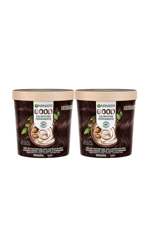 Coloration permanente 3.12 Chatain foncé Myrtille - Sans ammoniaque x 2
