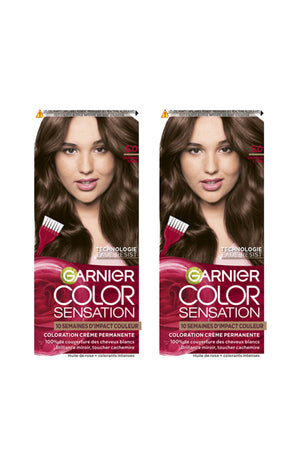 Coloration Permanente - 5.0 Châtain Clair - Color sensation