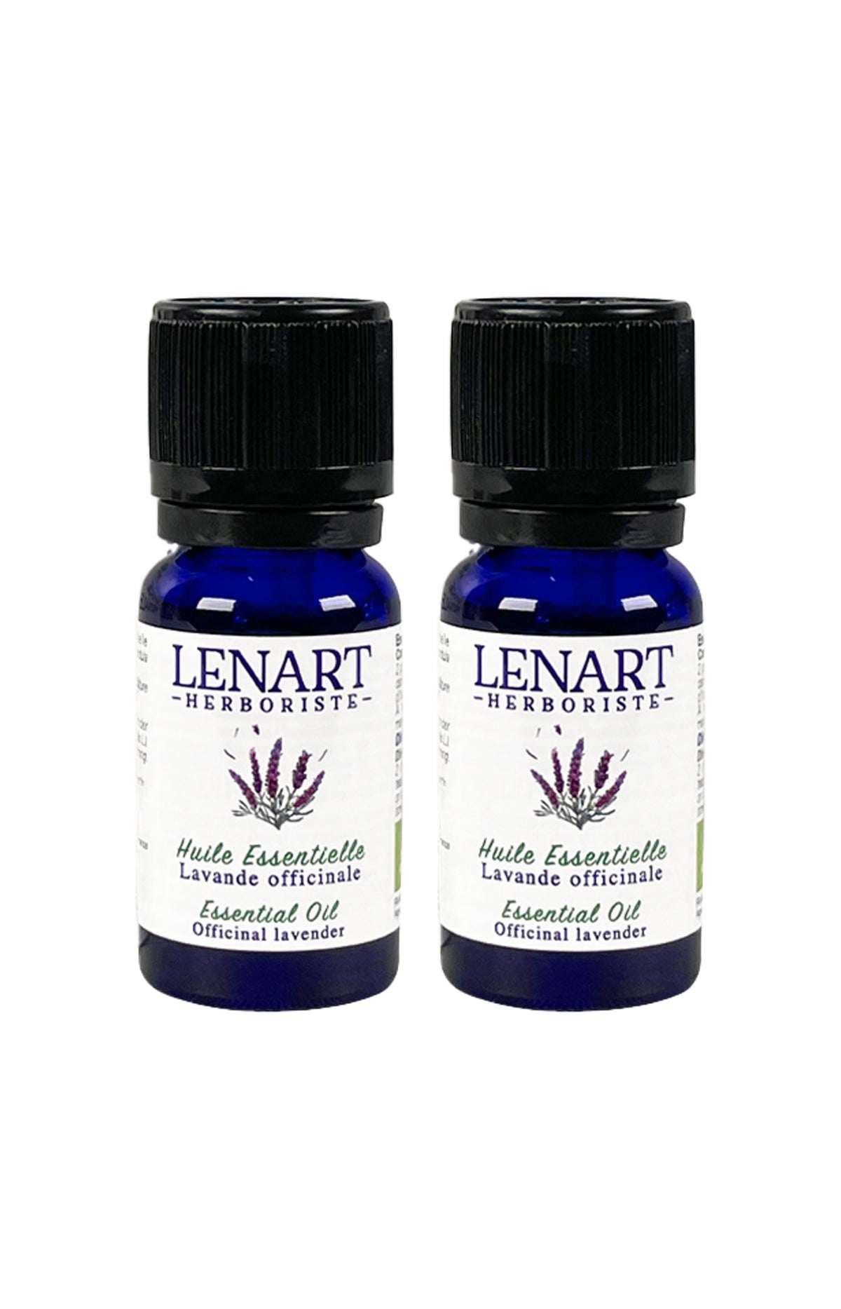 2 huiles essentielles de lavande officinale bio